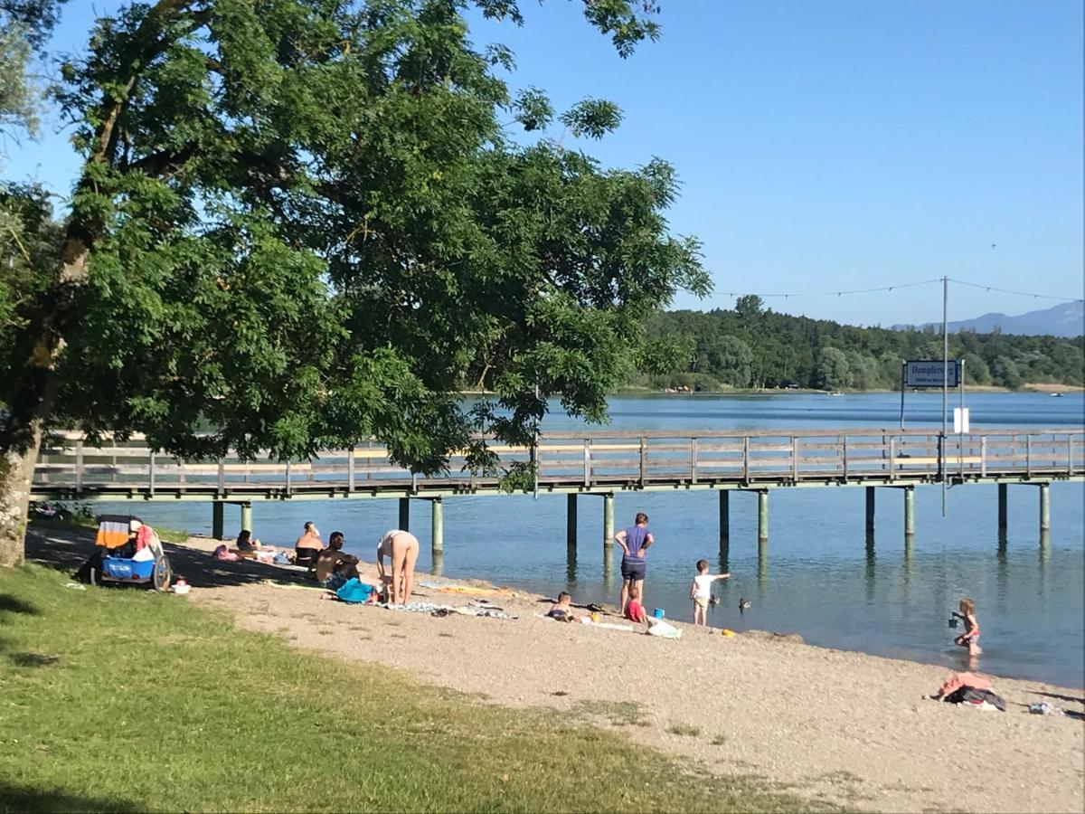 Ferienwohnung Mit Herz Seebruck Am Chiemsee Сион-Зеебрук Екстериор снимка